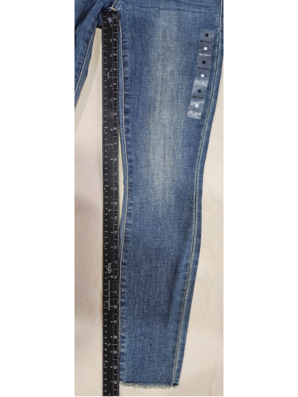 Women's Lucky Brand Ava Mid Rise Skinny Jeans Blue Size 00 - Picture 5 of 6
